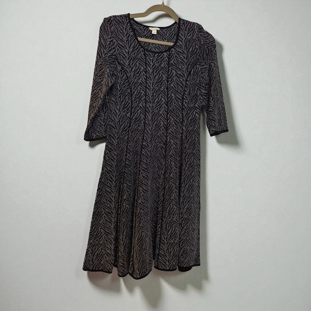 Talbots Fit and Flare Dress. Size small.